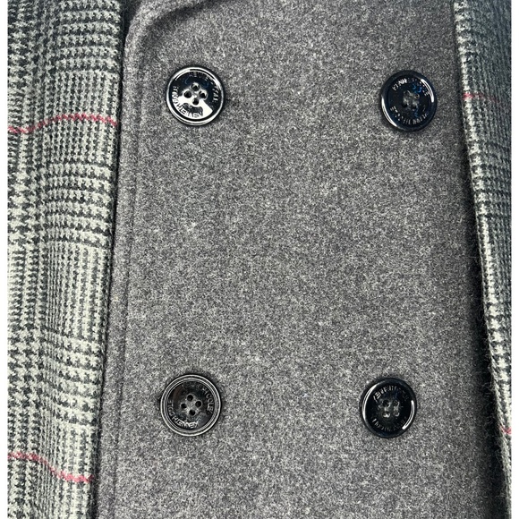 Kenneth Cole Men's Double Breasted Wool Blend Peacoat $100 OBO - Picture 3 of 8